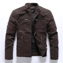 Stylish Biker Jacket for the Modern Gentleman