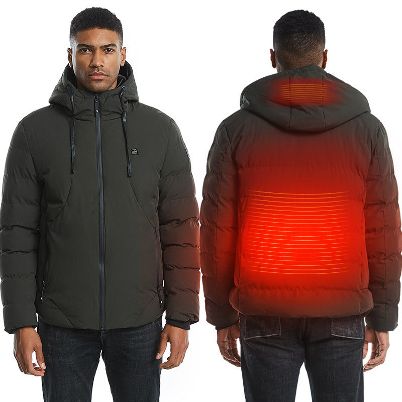 Waterproof Heated Jacket - Ideal for Outdoor Activities