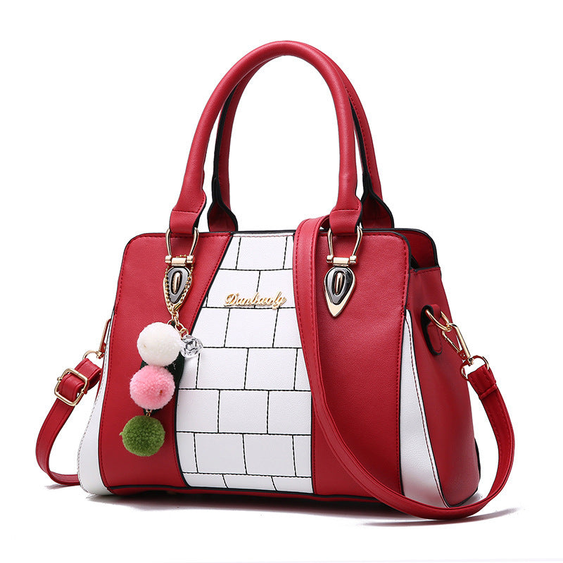 Women's Elegant and Chic Patchwork Handbag