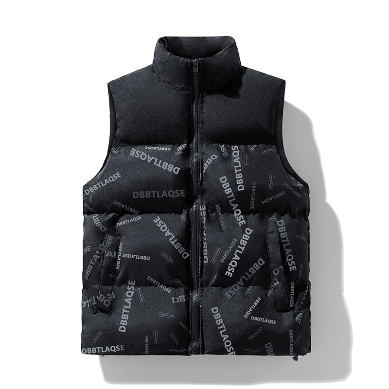 Warm and Trendy Puffer Vest - DBBTLAQSE Design