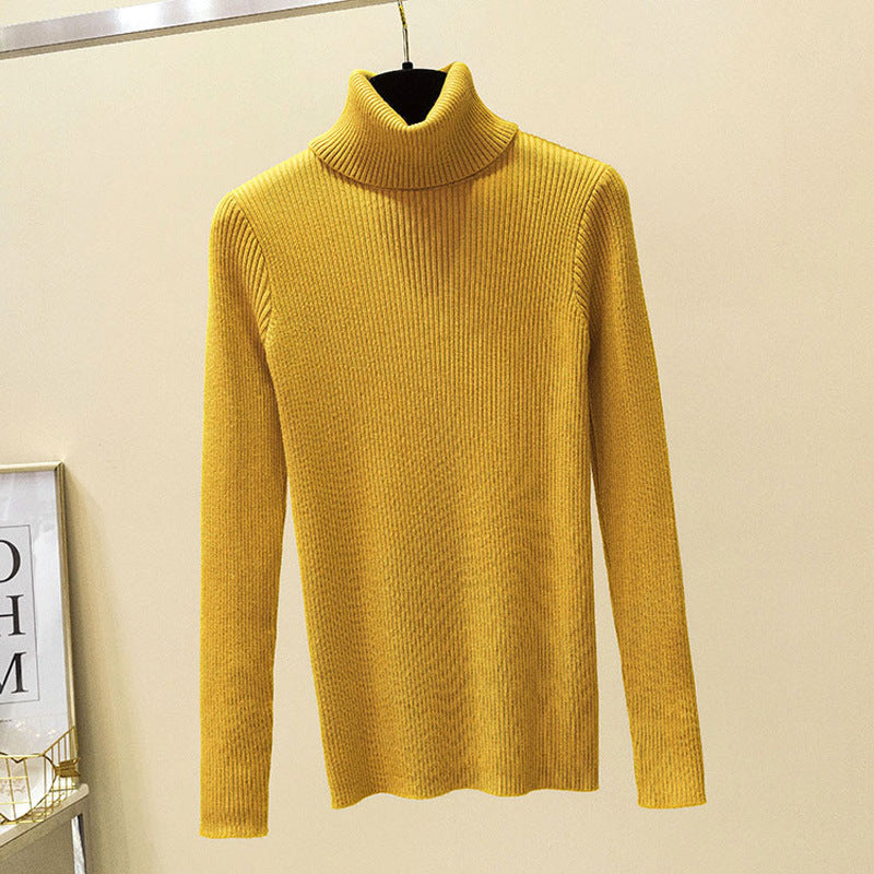 Soft and Cozy Ribbed Turtleneck Sweater