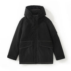 Men's Hooded Down Jacket - Winter Coat