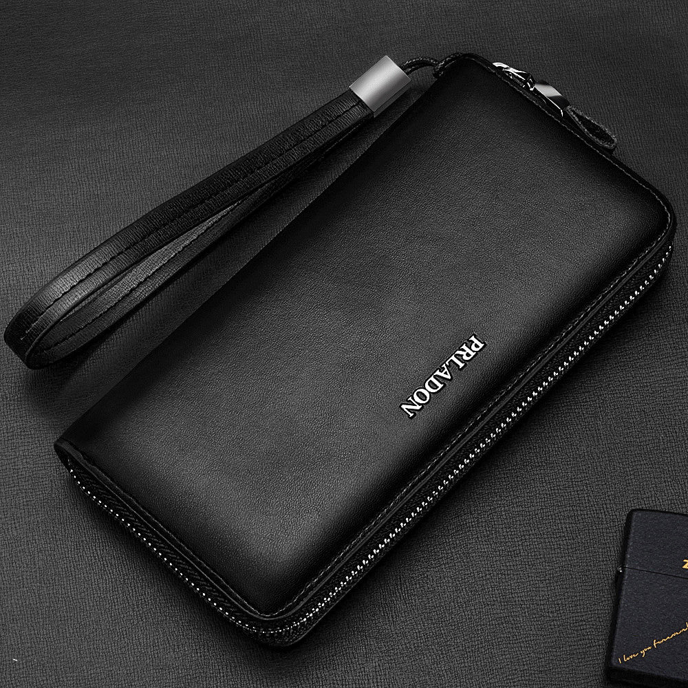 Premium Leather Clutch Wallet - Sleek and Versatile