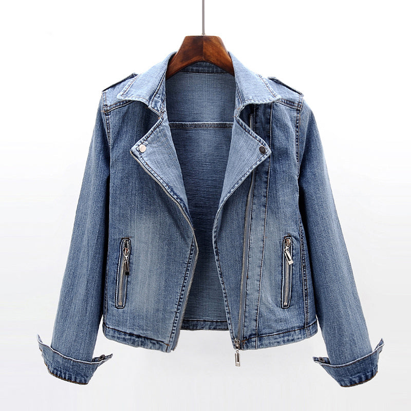 Women's Denim Jacket - Casual & Stylish Fall Fashion