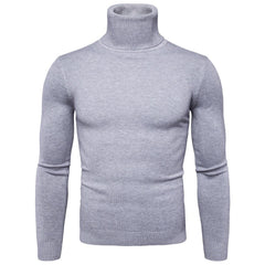 Classic Ribbed Turtleneck Sweater