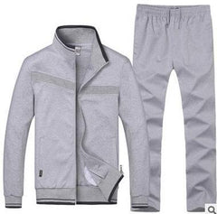 Casual Athletic Tracksuit with Contrast Trim Details