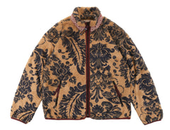 Men's Damask Fleece Jacket - Comfortable and Stylish