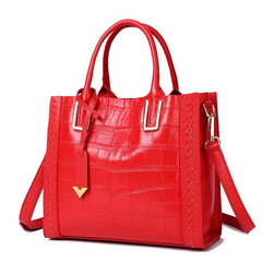 Crocodile Leather Tote Bag - Luxury Accessory