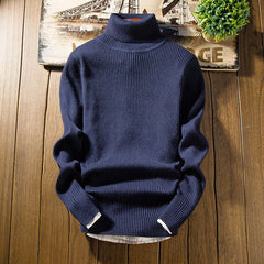 Men's Turtleneck Sweater - Stylish and casual