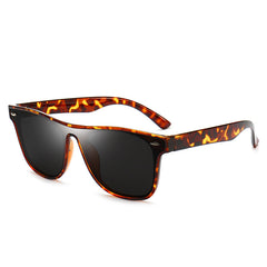 Stylish Tortoiseshell Oversized Square Sunglasses