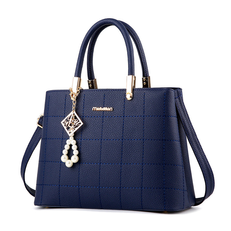 Elegant Quilted PU Leather Tote Bag