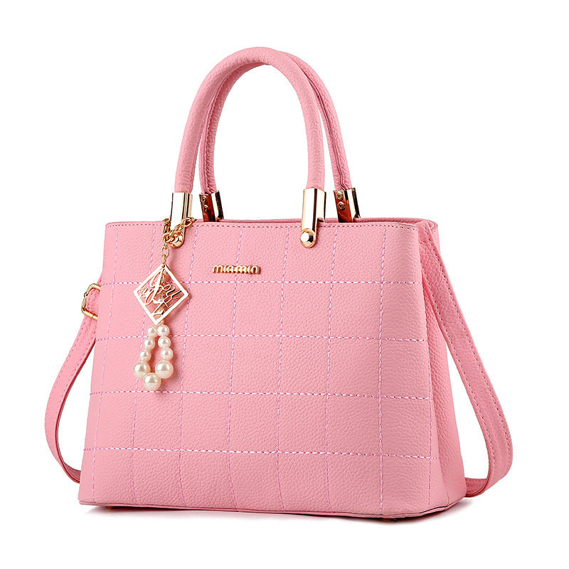 Elegant Quilted PU Leather Tote Bag