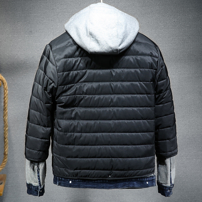 Men's Jacket with Hoodie - Casual & Stylish Winter Wear