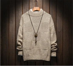 Cozy Textured Knit Turtleneck Sweater