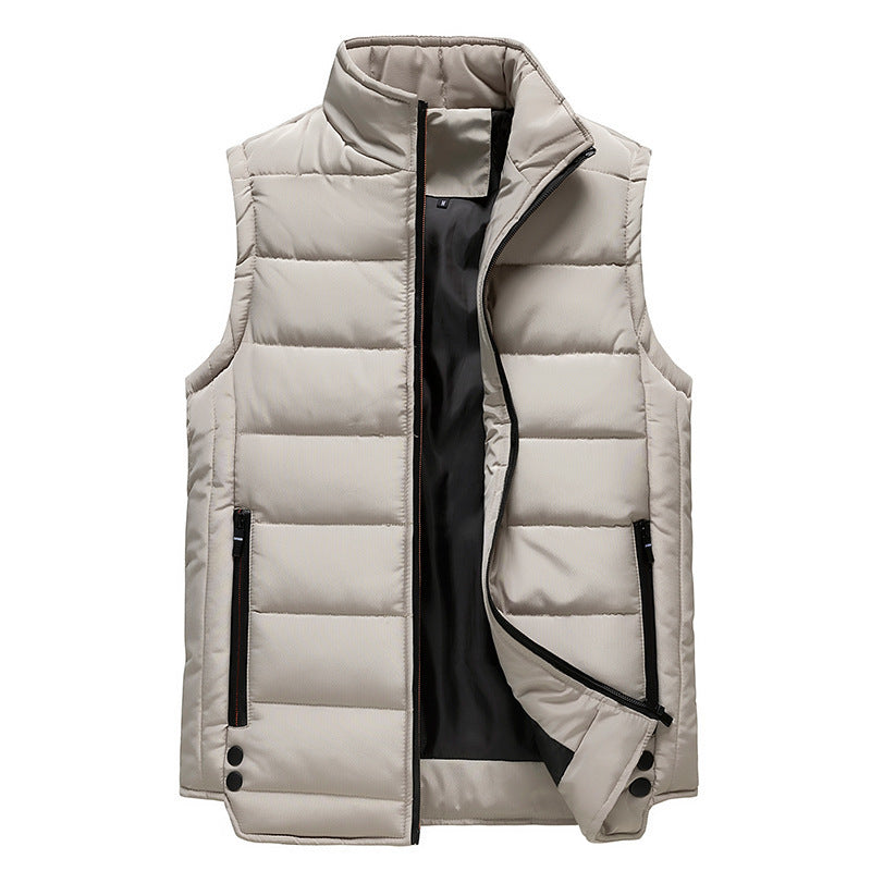 Lightweight Men's Puffer Vest - Perfect for Fall and Winter