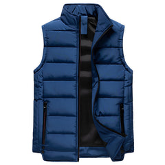 Lightweight Men's Puffer Vest - Perfect for Fall and Winter