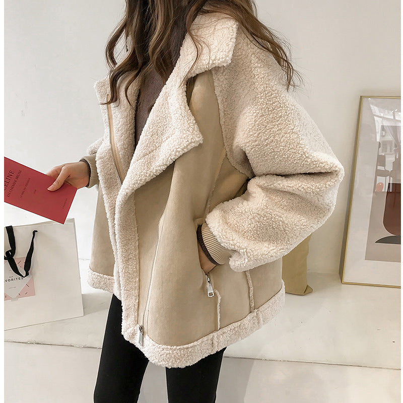 Luxurious Comfort - Women's Sherpa Lined Coat