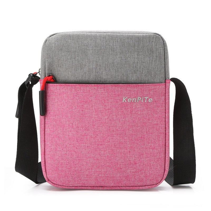 Versatile and Stylish Kenpite Crossbody Bag with Dual-Toned Design