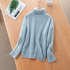 Cozy Cable Knit Turtleneck Sweater