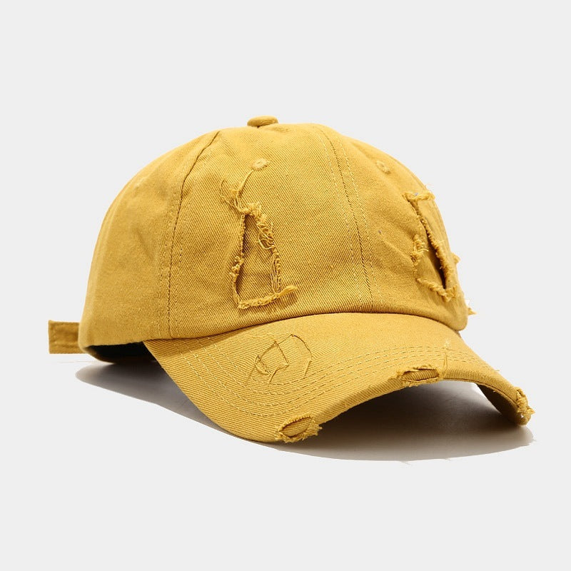 Distressed Baseball Caps - Multicolor