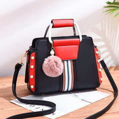 Stylish and Versatile Color-Block Handbag