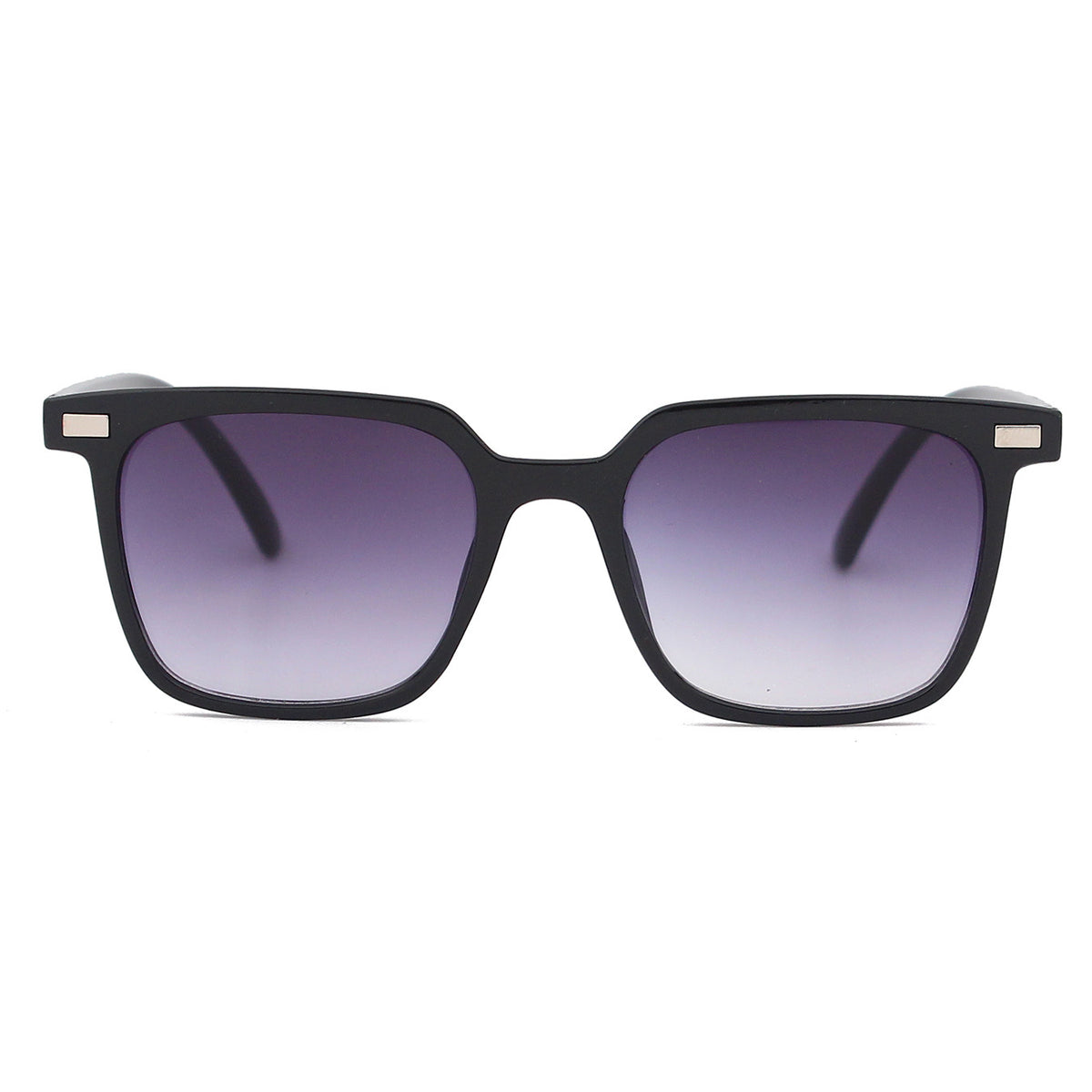 Trendy Lavender Square Sunglasses with Gradient Lenses