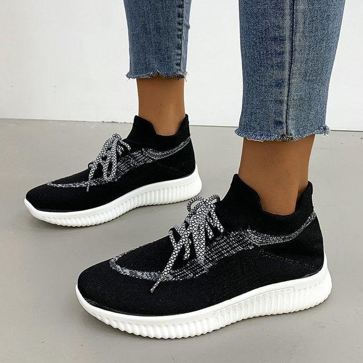 Athleisure Shoes - Stylish & Embellished Accents