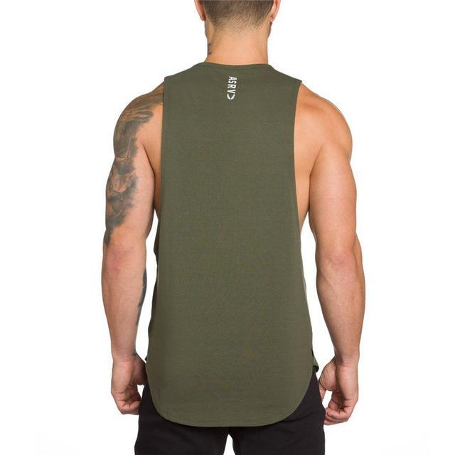 Sleek And Sporty Racerback Tank Top