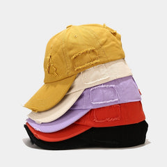 Distressed Baseball Caps - Multicolor