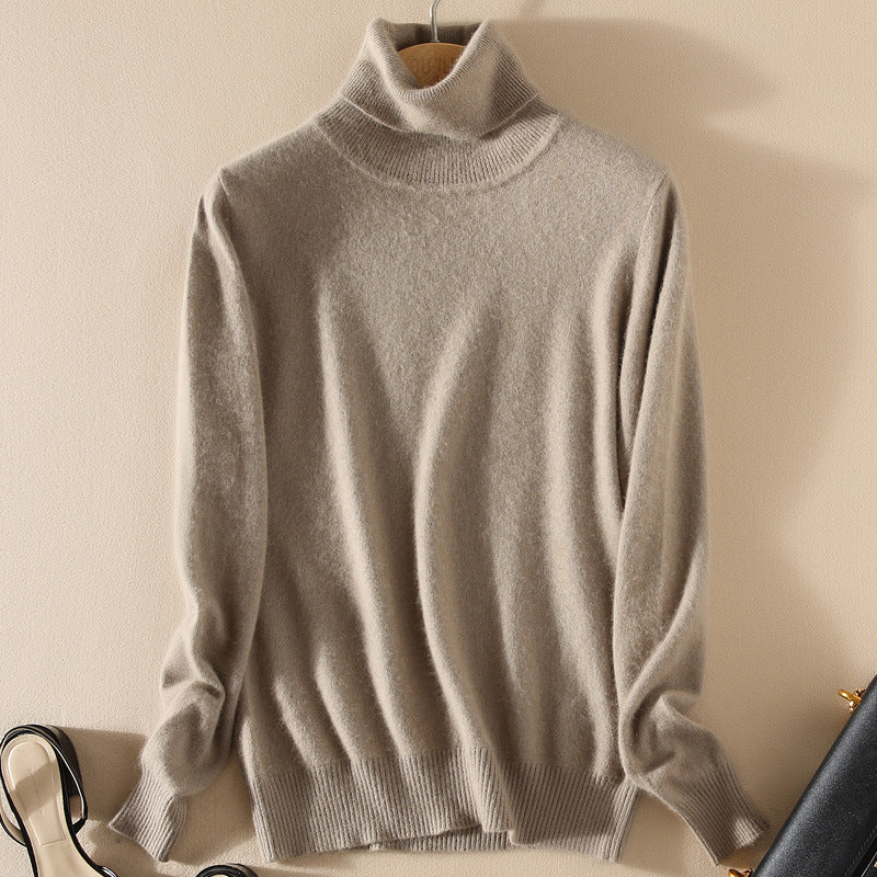 Cozy Turtleneck Knit Sweater