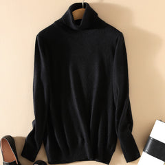 Cozy Turtleneck Knit Sweater