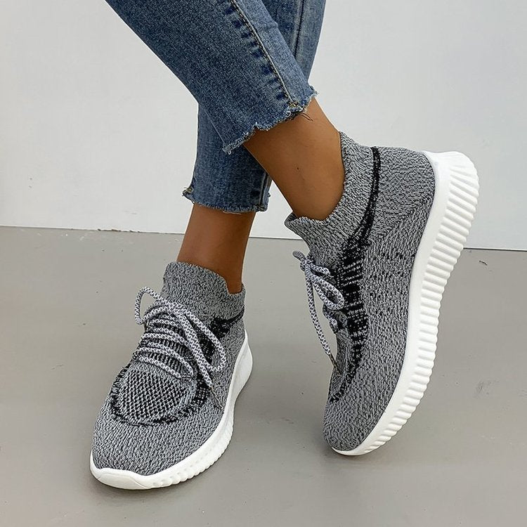 Athleisure Shoes - Stylish & Embellished Accents