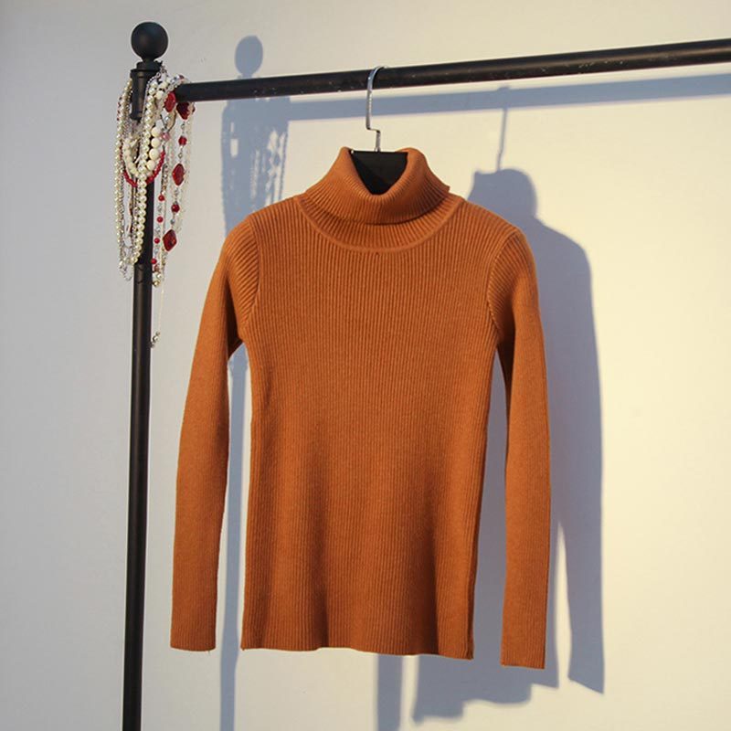 Soft and Cozy Ribbed Turtleneck Sweater