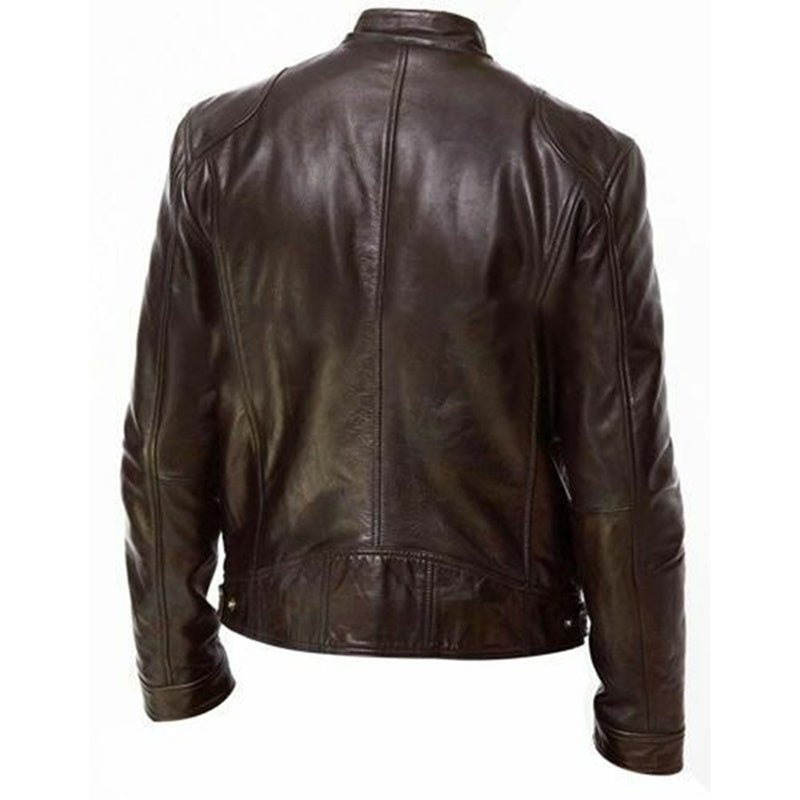 Men's PU Leather Jacket - Urban Fashion & Premium Quality