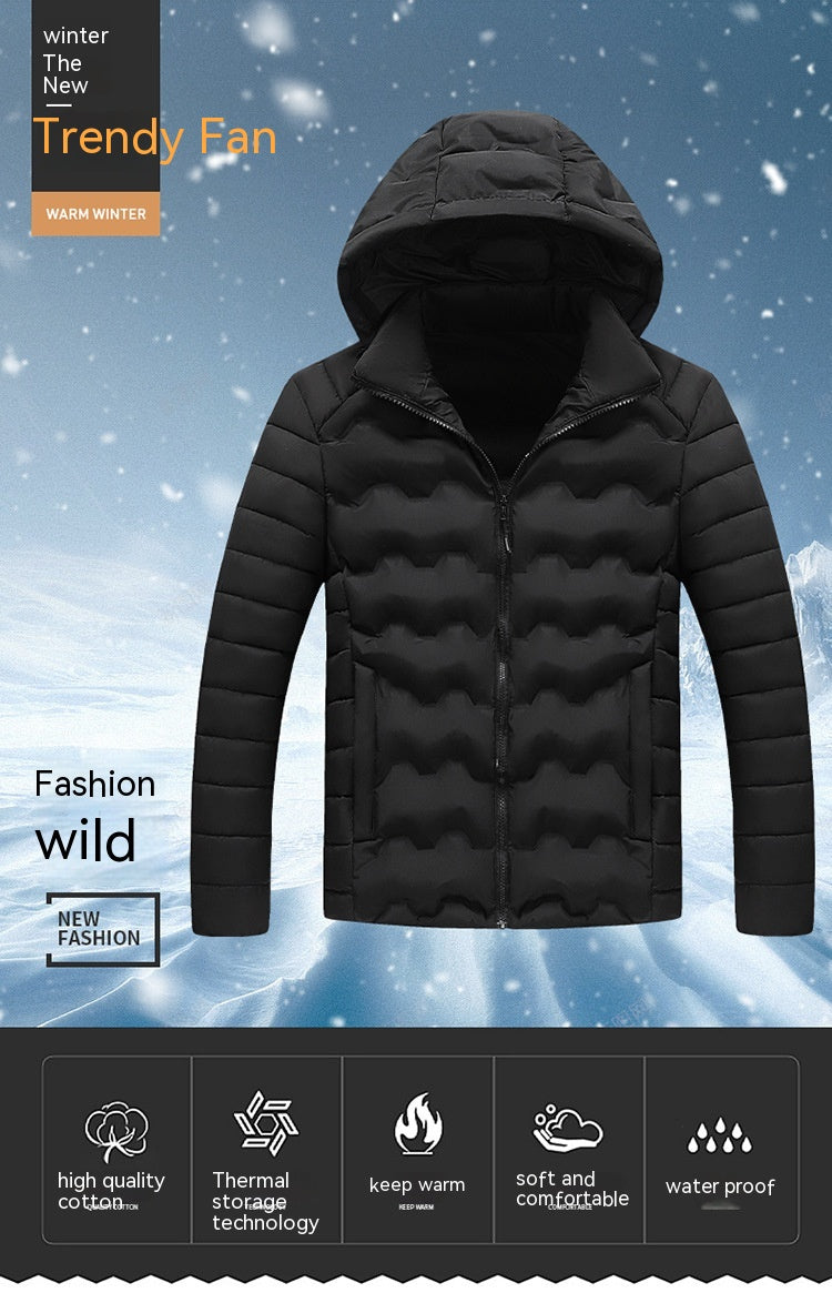 Men's Warm Winter Jacket - Insulated