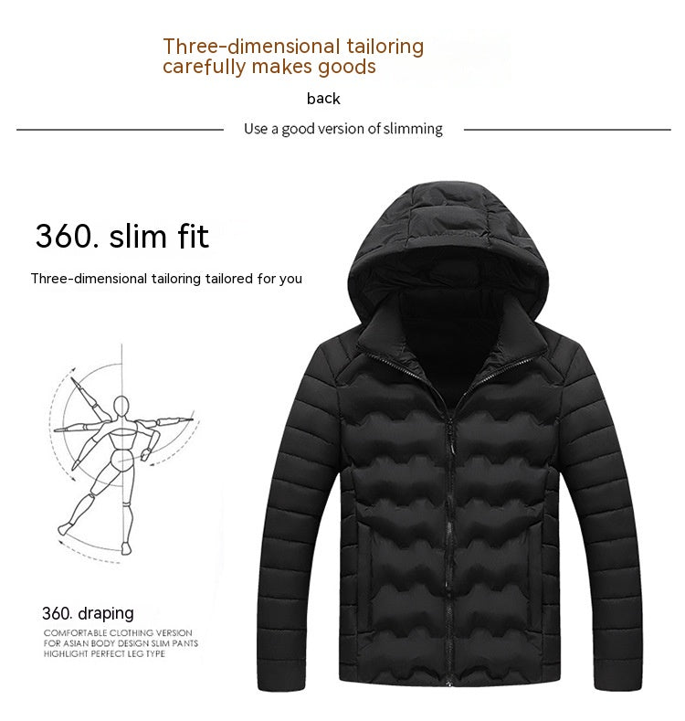 Men's Warm Winter Jacket - Insulated