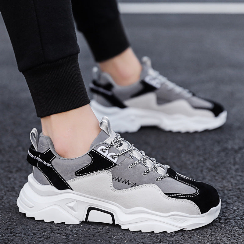 Chunky Contrast Sneakers: Trendy Athletic Style