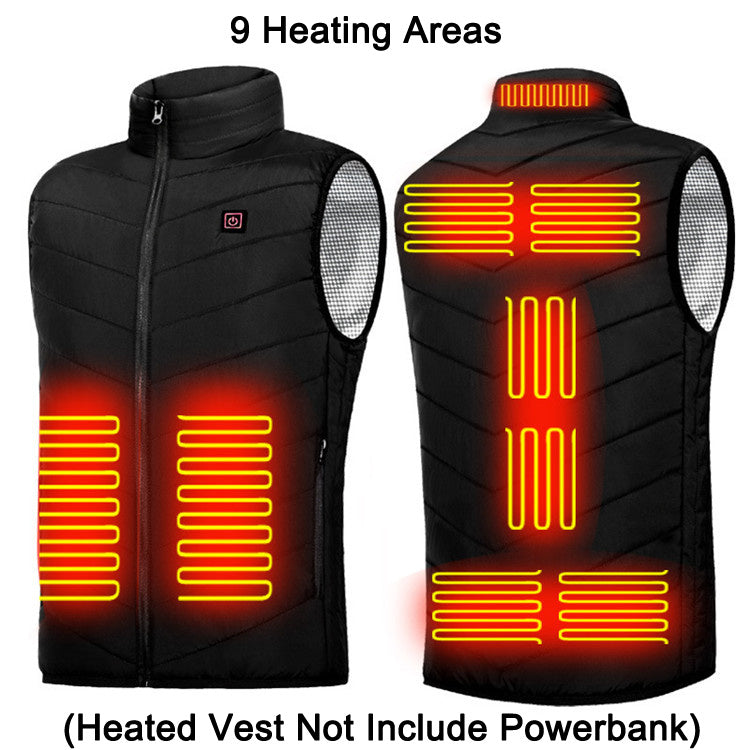 USB Heated Vest - Stay Warm All Winter Long