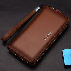 Premium Leather Clutch Wallet - Sleek and Versatile