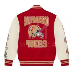 Men's San Francisco 49ers OVO Varsity Jacket