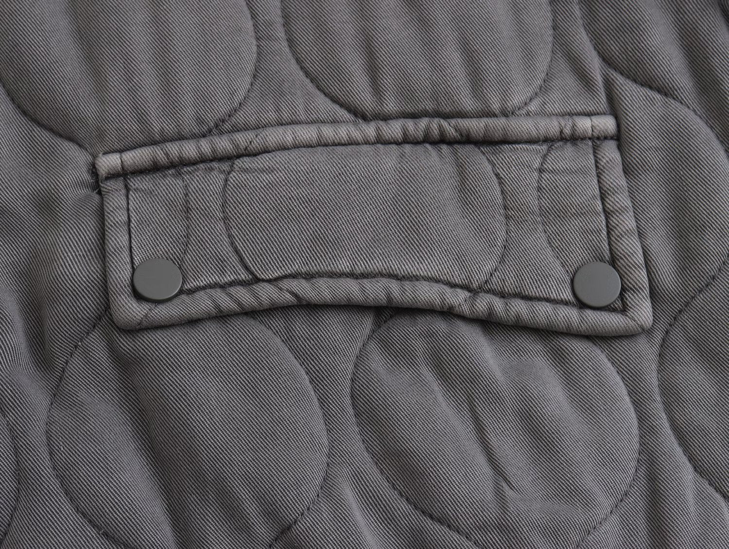 Quilted Bomber Jacket with Relaxed Fit