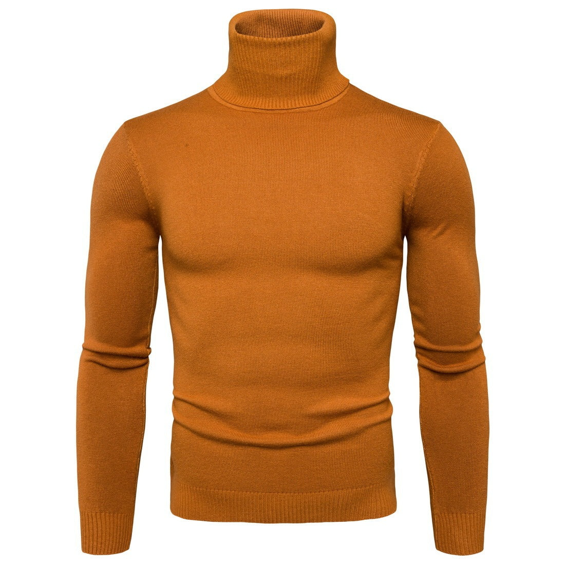 Classic Ribbed Turtleneck Sweater