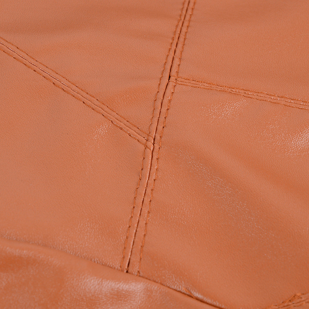 Women's Classic PU Leather Jacket