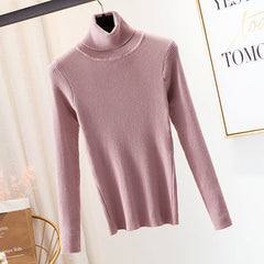 Soft and Cozy Ribbed Turtleneck Sweater