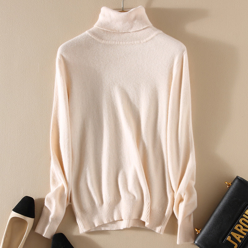 Cozy Turtleneck Knit Sweater