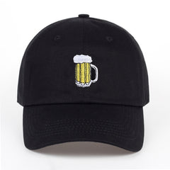 Beer Mug Embroidered Adjustable Baseball Cap