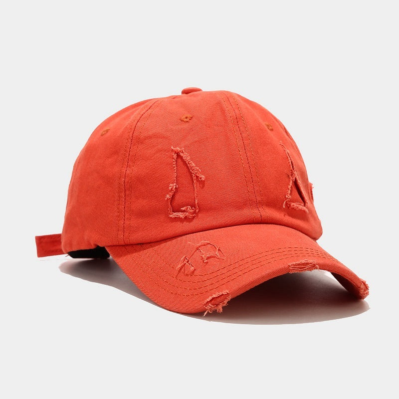 Distressed Baseball Caps - Multicolor