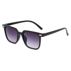 Trendy Lavender Square Sunglasses with Gradient Lenses