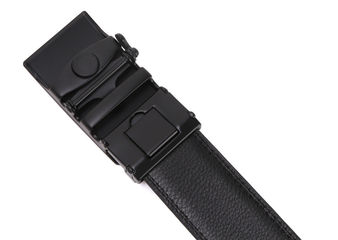 Men's Leather Ratchet Dress Belt