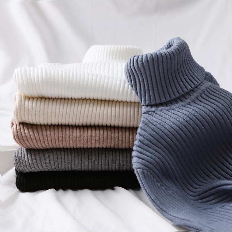 Soft and Cozy Ribbed Turtleneck Sweater